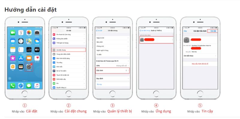 Cài đặt app trên điện thoại iOS đơn giản - dễ hiểu