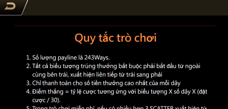 Quy tắc cơ bản của trò chơi dành cho tân thủ