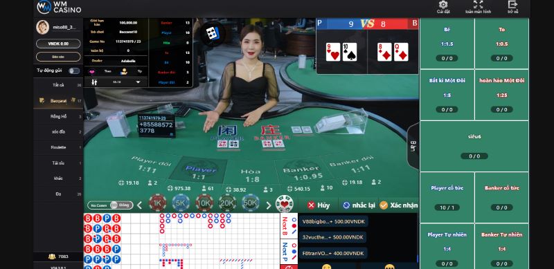 Một số thuật ngữ quan trọng trong game baccarat