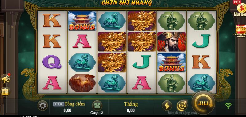 Tổng quan về trò chơi Chin Shi Huang 